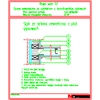 Norgips Poland - Contact with the outer wall of plasterboard S7 - Contact with the outer wall of plasterboard S7 dwg