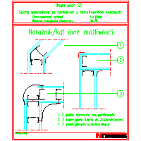 Norgips Poland - Rozwiązanie naroża S3 - Rozwiązanie naroża 3- S3 dwg
