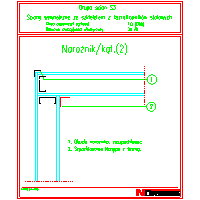 Norgips Poland - Rozwiązanie naroża S3 - Rozwiązanie naroża 2- S3 dwg