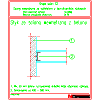 Norgips Poland - Contact an inner wall of the concrete S3 - Contact an inner wall of the concrete S3 dwg