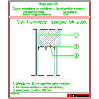 Norgips Poland - Contact avoiding the beam or column S8 - Contact avoiding the beam or column S8 dwg