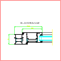 OPAL Ryszard Szulc, Wacław Olejniczak spółka jawna - System ROYAL S 50 - the door - System ROYAL S 50 - the door dwg