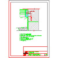 Optiroc - Insulation system SerpoTerm VWS lower edge of the system (grid) - The lower edge of the system (grid) dwg