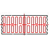 Pc Biegonice S.A. - Modular brick ZMS 30x13x23 - Front view dwg