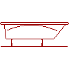 Pool-spa Sp. z o.o. - Rectangular bathtub Kilo 170 - Side view dwg