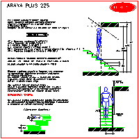 Rintal Polska Sp. z o.o. - ARAYA Plus 225 - section and view - ARAYA Plus 225 - section and view dwg