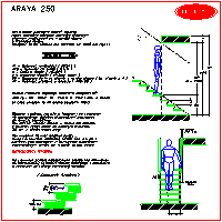 Rintal Polska Sp. z o.o. - ARAYA 250 - section and view - ARAYA 250 - section and view dwg