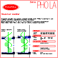 Rintal Polska Sp. z o.o. - Phol - a cross-section view and dimensions - Phol - a cross-section view and dimensions dwg