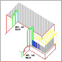 Saint-Gobain Weber Terranova Österreich GmbH - Warming reveal axonometry - Warming reveal axonometry dwg