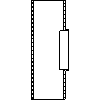 Schiedel GmbH - The chimney RONDO pipe with a connection door Avg. 20 cm - Section dwg