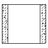 Schiedel GmbH - The chimney RONDO hollow outer 37x37 - Cross-section dwg