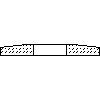 Schiedel GmbH - The chimney RONDO top plate 62x62 - Section dwg