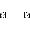 Schiedel GmbH - The chimney RONDO top plate 68x68 - Cross-section dwg