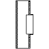 Schiedel Sp. z o.o. - System kominowy QUADRO Rura z przyłączem drzwiczek Śr.16 cm - Przekrój dwg