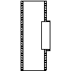 Schiedel Sp. z o.o. - System kominowy QUADRO Rura z przyłączem drzwiczek Śr.20 cm - Przekrój dwg