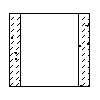 Schiedel GmbH - Chimney system QUADRO hollow outer 36x36 - Cross-section dwg