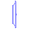 Schiedel GmbH - Chimney system QUADRO door - Side view dwg