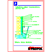 Styropol Sp. z o.o. - Ocieplenie ściany fundamentowej płytami XPS - Ocieplenie ściany fundamentowej płytami XPS dwg