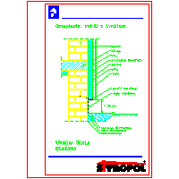 Styropol  - Warming plinth with plaster - Warming plinth with plaster dwg