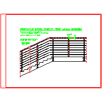 Tierspol - Railing welded with filling (3) - Railing welded with filling (3) dwg