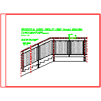 Tierspol - Railing welded with filling (5) - Railing welded with filling (5) dwg