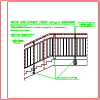 Tierspol - Aluminum railing with filling (1) - An aluminum railing. packed (1) dwg