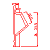 Wiekor Pokrycia Dachowe Sp. z o.o. - Roofing Antenna Input L25 - Side view dwg