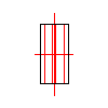 Zakład Ceramiki Budowlanej Hadykówka - Cegła modularna ZMS 30x10x20 (DZ-188) - Widok z boku dwg