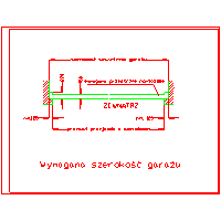 Novoferm Polska Sp. z o.o. - Wymagana szerokość garażu - Wymagana szerokość garażu dwg