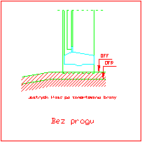 Novoferm Polska Sp. z o.o. - Without threshold - Without the threshold (1) dwg