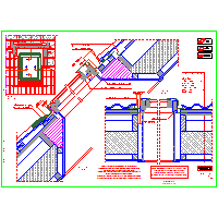 VELUX Company Ltd - GZL window installed in a roof with reinforced concrete, covered with cement tile - GZL window installed in a roof with reinforced concrete, covered with cement tile 1 dwg