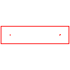 Brabork sp. z o.o. - Ceiling panel heating DYBOX 2A12 - Front view dwg