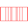 Bruk-Bet Sp. z o.o. - Paving BEHATON no phase edge - Front view dwg