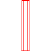 Bruk-Bet Sp. z o.o. - Palisade Meander 120 diameter 20cm - Side view dwg