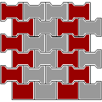 Bruk-Bet Sp. z o.o. - Paving thickness of 10 cm BEHATON without phase - The edge of the bottom dwg