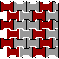 Bruk-Bet Sp. z o.o. - Paving thickness of 10 cm BEHATON without phase - Right edge dwg