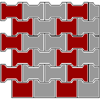 Bruk-Bet Sp. z o.o. - Paving thickness of 10 cm BEHATON without phase - Bottom right corner dwg