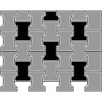 Bruk-Bet Sp. z o.o. - Paving thickness of 10 cm BEHATON without phase - Upper right dwg