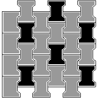 Bruk-Bet Sp. z o.o. - Paving thickness of 10 cm BEHATON without phase - Left edge dwg