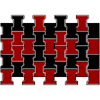 Bruk-Bet Sp. z o.o. - Paving thickness of 10 cm BEHATON without phase - Right edge dwg