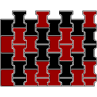 Bruk-Bet Sp. z o.o. - Paving thickness of 10 cm BEHATON without phase - Bottom left corner dwg