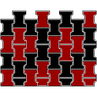 Bruk-Bet Sp. z o.o. - Paving thickness of 10 cm BEHATON without phase - The edge of the bottom dwg