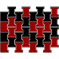 Bruk-Bet Sp. z o.o. - Paving thickness of 10 cm BEHATON without phase - Left edge dwg