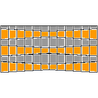 Bruk-Bet Sp. z o.o. - Kostka brukowa grubości 6 cm CREATIV - Krawędź z góry dwg