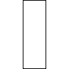 Sanitec Koło Sp. z o.o. - Side cabinet, low - Front view dwg