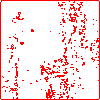 Bruk-Bet Sp. z o.o. - Płyta prostokątna TRAWERTYN 45x45x3,5 cm - widok z góry dwg