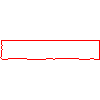 Bruk-Bet Sp. z o.o. - Bloczek prosty dwustronny 50x15x10 cm - widok z góry dwg