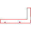 Bruk-Bet Sp. z o.o. - CELTIC Corner 25x12,5x10 cm - Plan view dwg