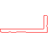 Bruk-Bet Sp. z o.o. - JURA corner 14x29x9 cm - Plan view dwg