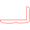 Bruk-Bet Sp. z o.o. - CONTINENTAL Corner 24x15x12 cm - Plan view dwg